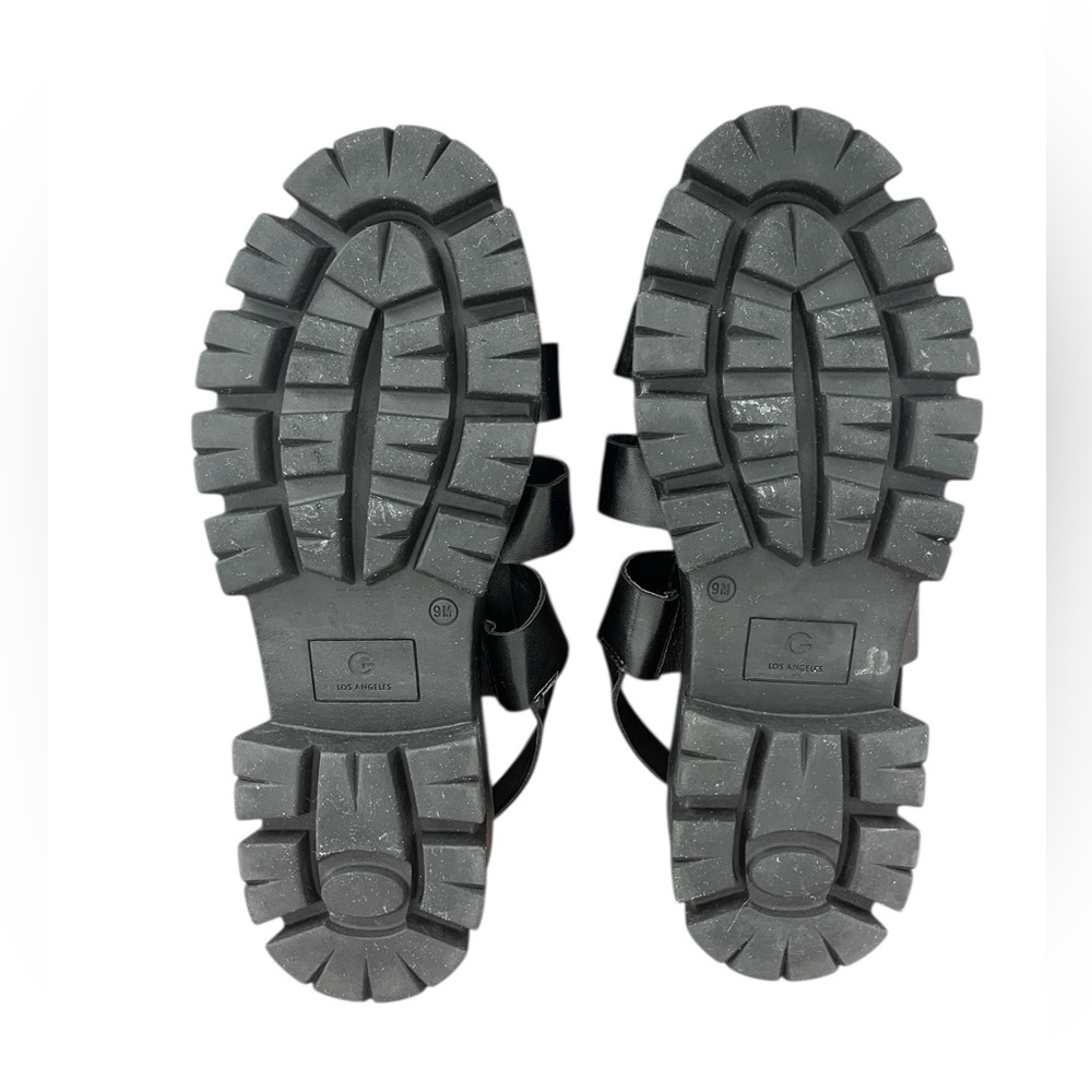 GBG Los Angeles black chunky Platform sandal grunge punk minimalist 
Size 9M - Picture 7 of 8